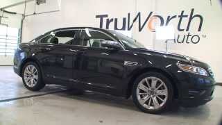 2010 Ford Taurus Limited - "Heated/Cooled Seats, SYNC, USB, SIRIUS" - TruWorth Auto