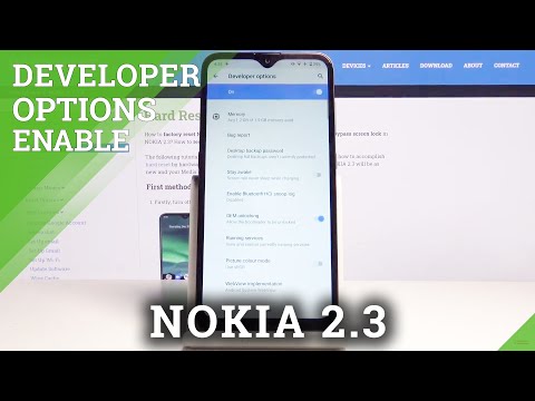 NOKIA 2.3 Developer Options – Activate Advanced Developer Mode