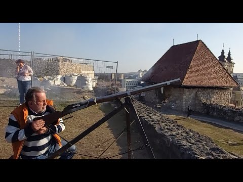Fábry Sándor díszlövése a várból