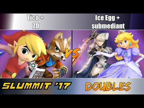 SLummit 2017 Tico & ZD vs Ice Egg & submediant Doubles Winners Quarterfinals