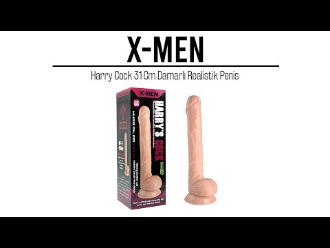 Harry Cock 31 Cm Damarlı Realistik Penis