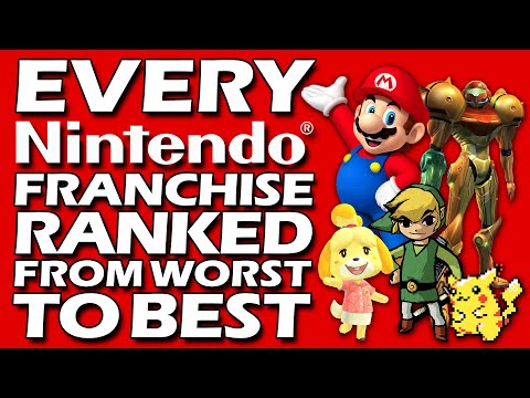 Every Nintendo Franchise Ranked From WORST To BEST