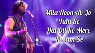 Sukoon Mila Lyrics  Mary Kom  Arijit Singh 