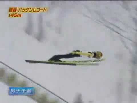Noriaki Kasai Sapporo Hill Record 145m