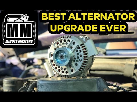 How to Install a Larger Amp Alternator (130 Amp) F150