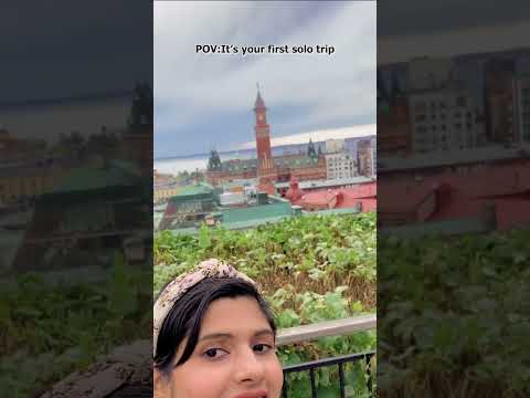 A Solo Trip to Helsingborg - A City in Sweden ❤️