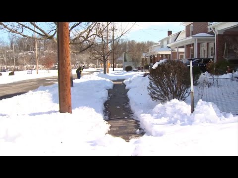 Sidewalks now mostly clear in the heart of downtown Roanoke after big snowfall