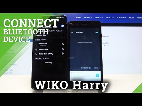 How to Pair Wiko Harry via Bluetooth – Connection Settings