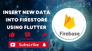 how to insert new data into Firestore using Flutter