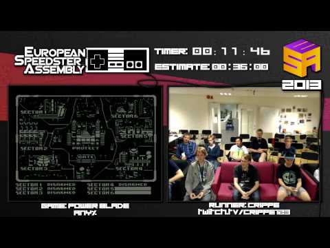 Power Blade - Speed Run in 0:19:45 by Crippe Live for European Speedster Assembly 2013