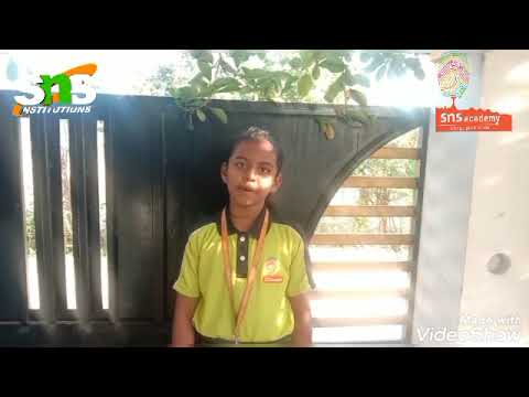 Invention of Chocolate|Pranitha|Grade 4|SNS INSTITUTIONS