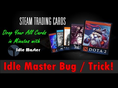 idle master steam trading cards idle master steam trading cards
