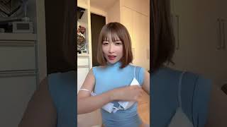 【うんぱい】マスクブラをしようとしたらガチハプニング発生しました…#shorts