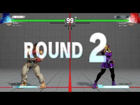 SFV 2016-03-22 feldia (Ryu) vs kaquarii (Karin)