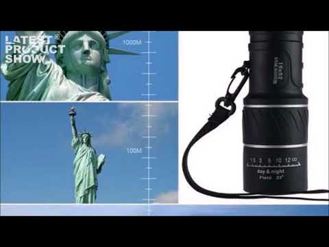 16X52 Monocular HD Telescope Dual Focusing Adjustment Binocular