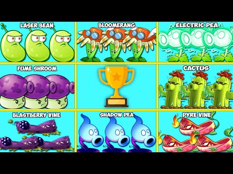 TOURNAMENT 8 Multi-Hit Plants - Who Will Win? - PvZ 2 Plant Vs Plant