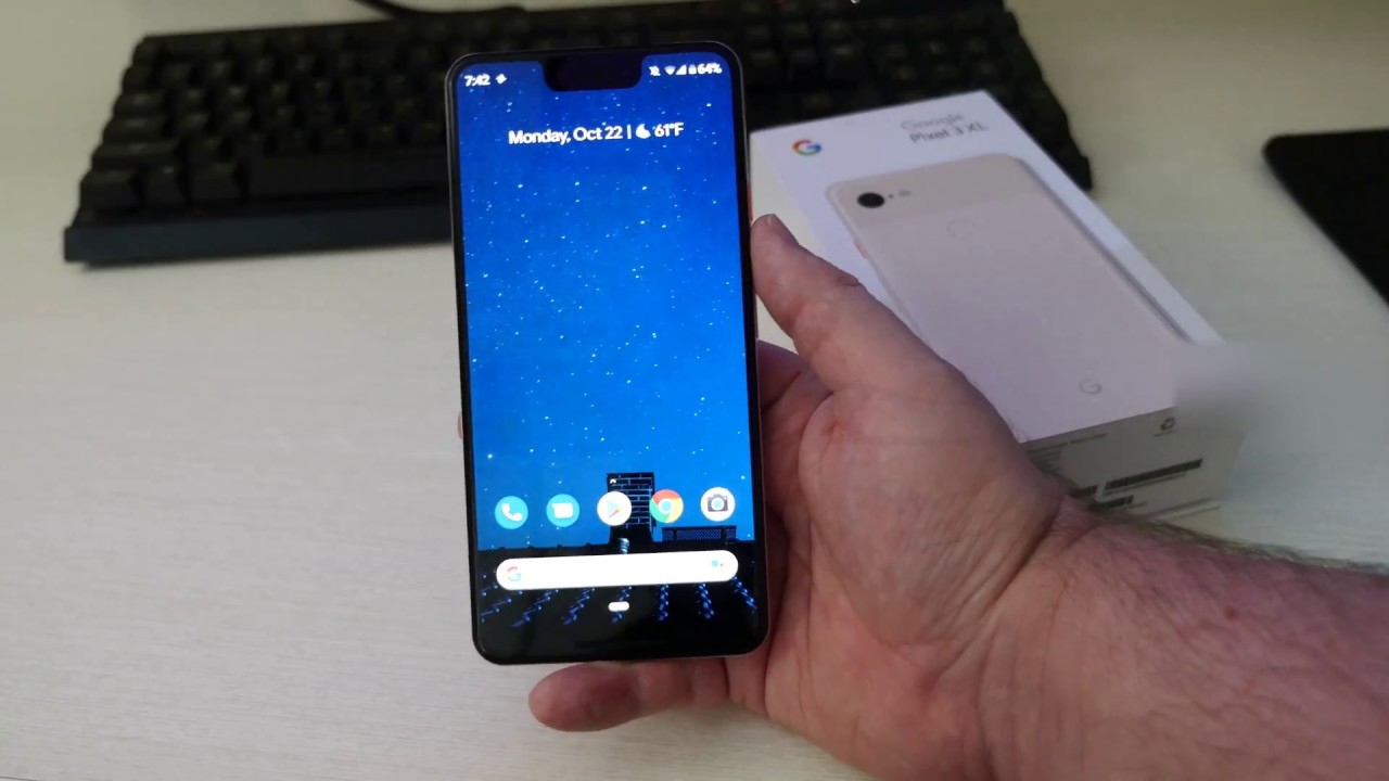 Google Pixel 3 XL Not Pink Unboxing Overview
