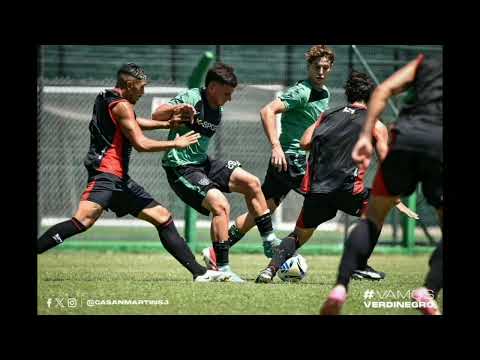 San Martín SJ  jugaron dos partidos amistosos de pretemporada  contra Deportivo Maipu