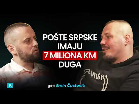 Ervin Čustović: Pošte Srpske imaju 7 miliona KM duga