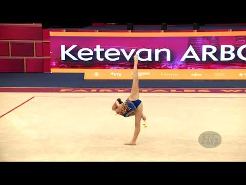 ARBOLISHVILI Ketevan (GEO) - 2019 Rhythmic Worlds, Baku (AZE) - Qualifications Clubs