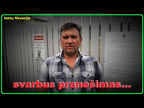 Vyro, nuosavu vardu - :Petras, pranešimas (įvykusio fakto paskelbimas)