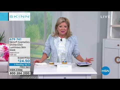 Skinn Cosmetics Divine Elixir Leuchtende Hautmaske