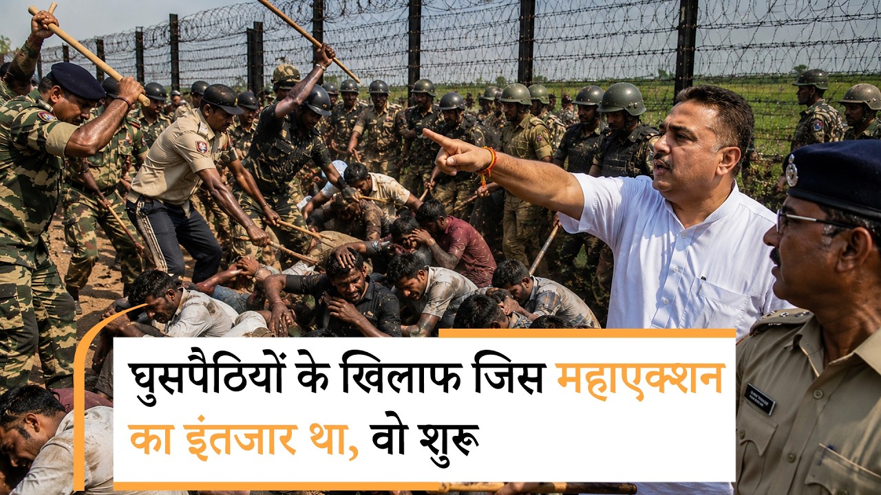 Bangladeshi Infiltrators के खिलाफ Suvendu Adhikari का एक्शन, Border Areas से लेकर शहरों तक हड़कंप Bangladeshi Infiltrators के खिलाफ Suvendu Adhikari का एक्शन, Border Areas से लेकर शहरों तक हड़कंप