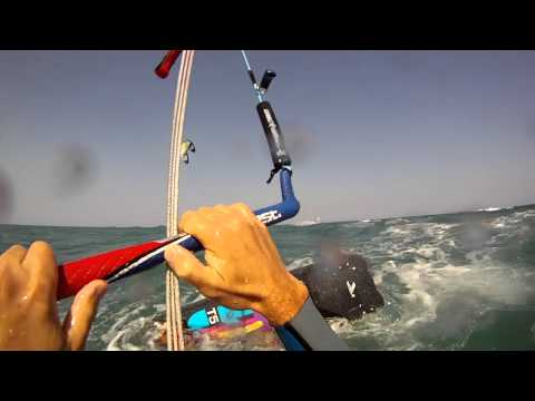 Kiteboarding with GoPro , Boca Raton 03 27 2011