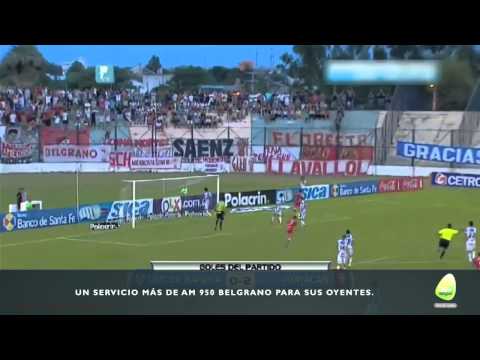 Gol de Germán Mandarino -  Huracán vs. Rafaela (1-0)