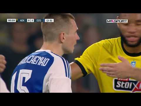 AEK vs DINAMO 2:2 (uzvratna utakmica, treće pretkolo, kvalifikacije za Ligu prvaka 23/24)