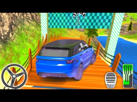 Mountain Jeep Drive Challenge – Offroad Trails & Wooden Bridge Ride