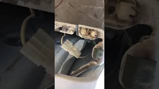 How to get those white pesky wire connectors with the double tabs apart