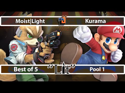 Smash LITvitational – Moist | Light (Fox) gegen KC | Kurama (Mario) – CFL SSBU