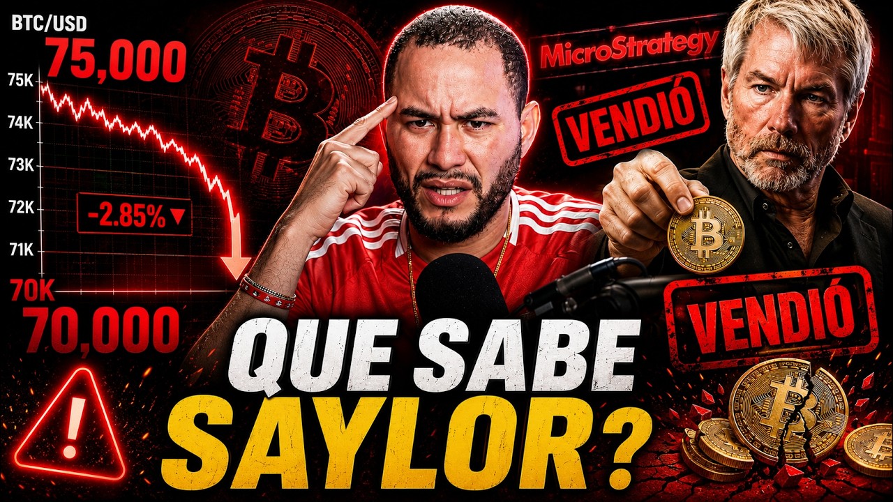 MICHAEL SAYLORS DESTRUYÓ BTC CON UNA SIMPLE VENTA!