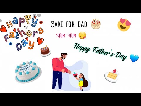 I made a Cake for dad on Father's Day  | ** Yummy ** | Cake with decorations 😋 | DIY with Avishi