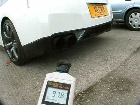 CPR Version GT Exhaust System - R35 GTR - Sound Testing Footage