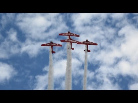 Aeroshell Aerobatic Team at Lynchburg Airshow 2016 - Sunday