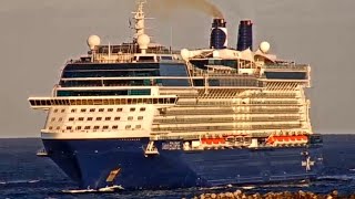 cruise ship MV Celebrity eclipse arriving to Nassau