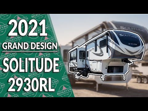 NEW 2021 Grand Design Solitude S-Class 2930RL Showcase | Beckley's RVs
