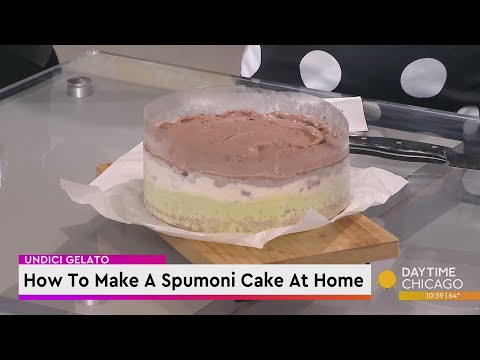 Undici Gelato: How To Make a Spumoni Cake At Home