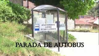 preview picture of video 'Parada Autobus Cuevas de San Clemente - Casa Rural LaHornera.info'