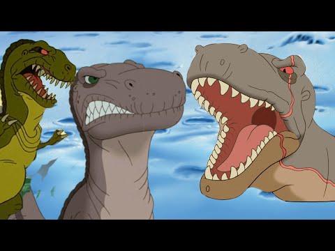 ¡La Compilación Definitiva De Sharpteeth! | 40 Minutos De Duración | En Busca Del Valle Encantado