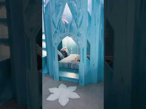 𝐑𝐞𝐚𝐥🔥𝐀𝐫𝐞𝐧𝐝𝐞𝐥𝐥𝐞 𝐂𝐚𝐬𝐭𝐥𝐞 🏰 𝐄𝐥𝐬𝐚 𝐑𝐞𝐚𝐥 𝐏𝐚𝐥𝐚𝐜𝐞𝐬❄️𝐁𝐞𝐝𝐫𝐨𝐨𝐦💖 | 𝐅𝐚𝐢𝐫𝐲 𝐃𝐞𝐬𝐢𝐠𝐧 𝐁𝐞𝐝𝐫𝐨𝐨𝐦 #Frozen #Elsa #Disney