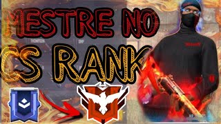 JOGANDO CS RANQUEADO RUMO AO MESTRE FREE FIRE AO VIVO JOGANDO