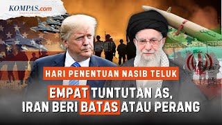 Hari Penentuan "Nasib" Perang, Rudal Iran Bakal Uji Kekuatan AS atau Damai?