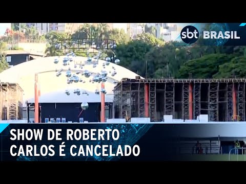 Prefeitura cancela show de Roberto Carlos no Pacaembu, em São Paulo (19) | SBT Brasil (19/04/24)