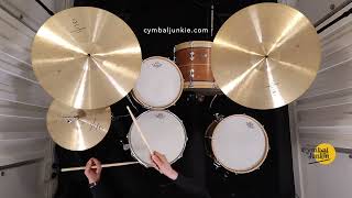Video thumbnail for Istanbul Mehmet 14" Nostalgia hi hats (902/1076g) HD 1080p by Cymbal Junkie