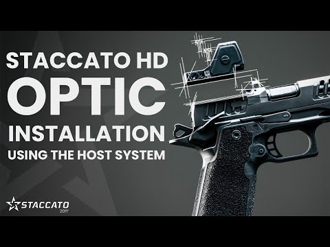 How To Mount an Optic to Your Staccato HD Pistol