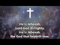 He is Jehovah