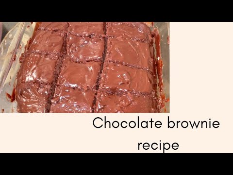 Easy Chocolate Brownie Recipe